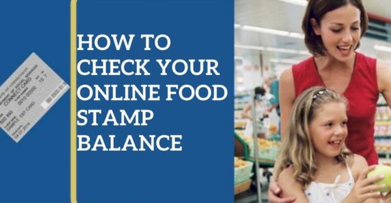 How to Check Your Online Food Stamp Balance